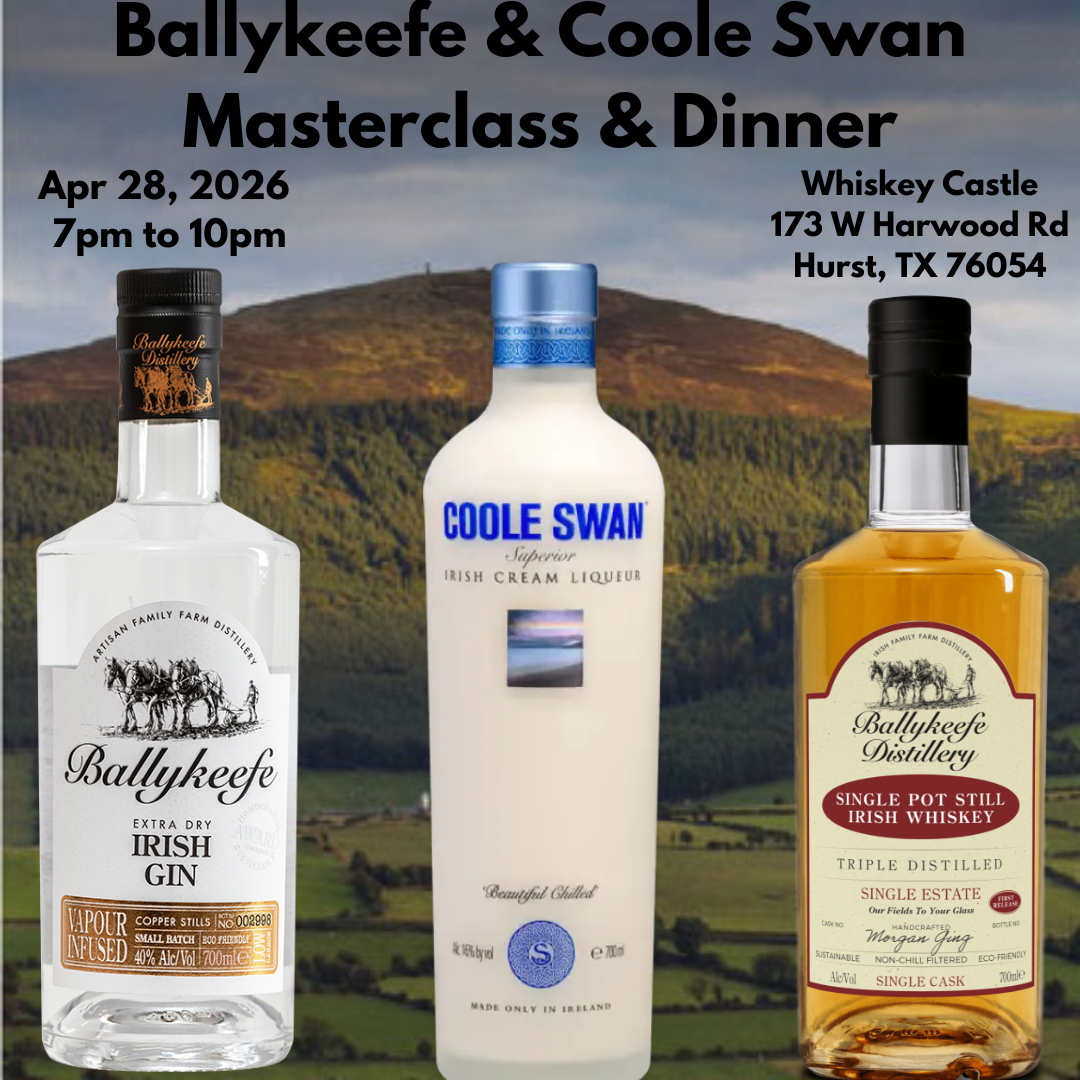 Ballykeefe & Coole Swan Masterclass & Dinner Tuesday 04-28-2026